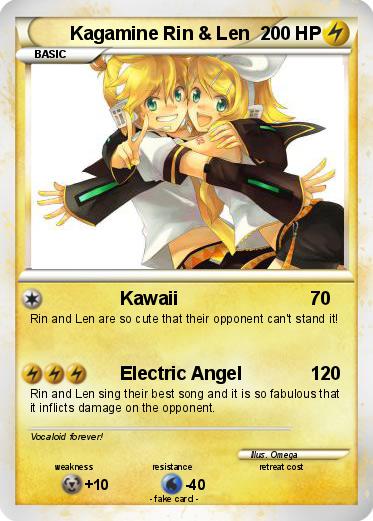 Pokemon Kagamine Rin & Len