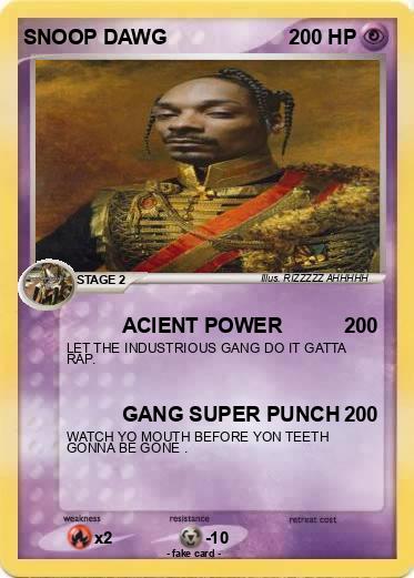 Pokemon SNOOP DAWG