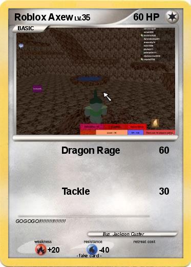 Pokemon Roblox Axew