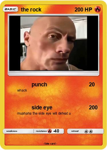 Pokemon the rock