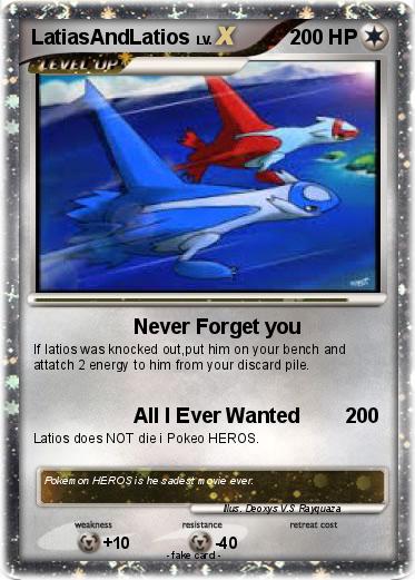 Pokemon LatiasAndLatios