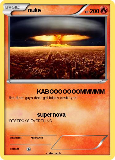Pokemon nuke