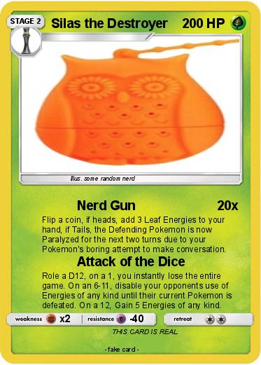 Pokemon Silas the Destroyer