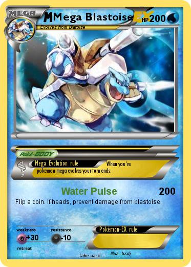 Pokemon Mega Blastoise