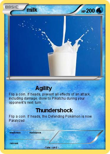 Pokemon milk