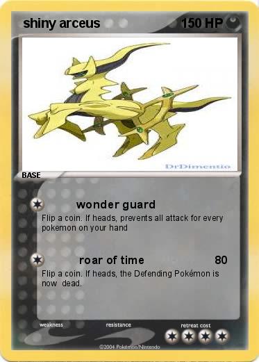 Pokemon  shiny arceus
