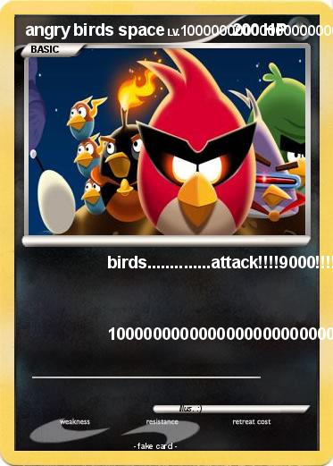 Pokemon angry birds space