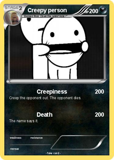 Pokemon Creepy person
