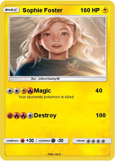 Pokemon Sophie Foster