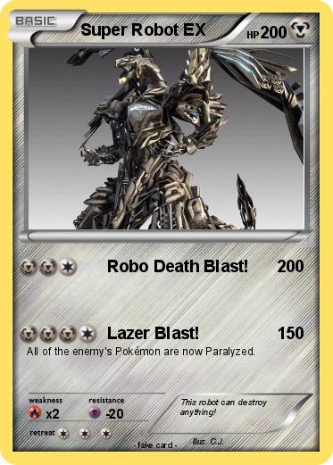 Pokemon Super Robot EX