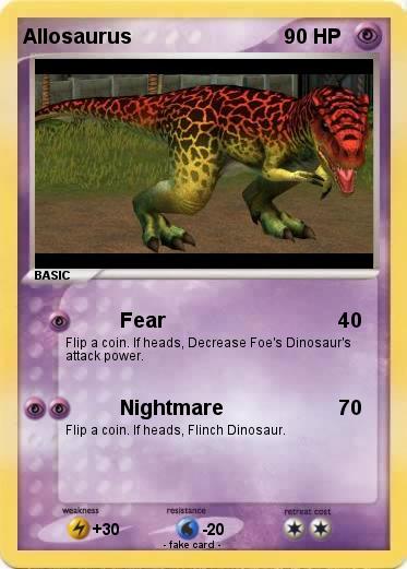Pokemon Allosaurus