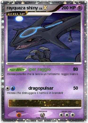 Pokemon rayquaza shiny