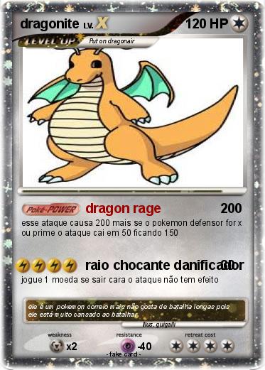 Pokemon dragonite