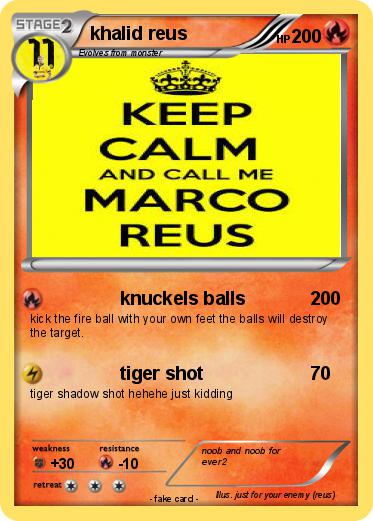 Pokemon khalid reus