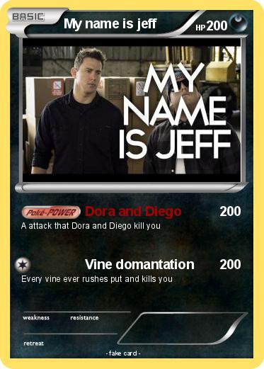 Pokemon My name is jeff