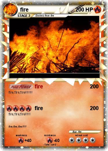Pokemon fire
