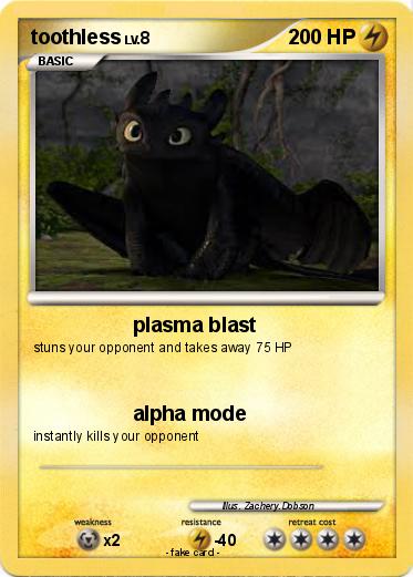 Pokemon toothless
