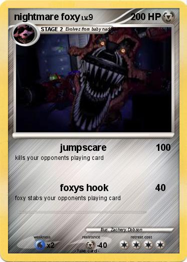 Pokemon nightmare foxy