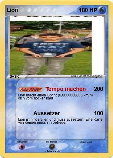Pokemon Lion