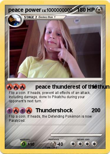 Pokemon peace power