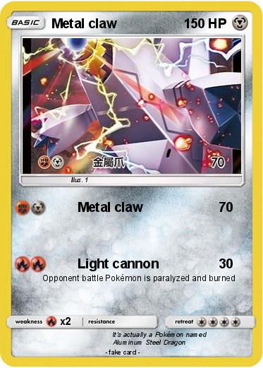 Pokemon Metal claw