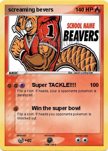 Pokemon screaming bevers