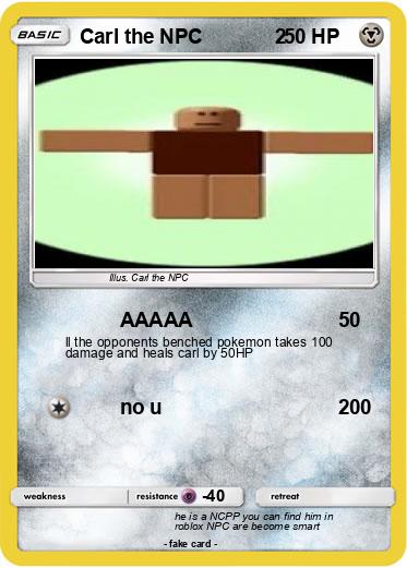 Pokemon Carl the NPC             2