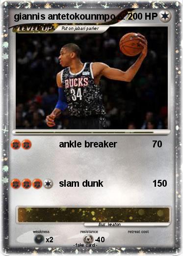 Pokemon giannis antetokounmpo