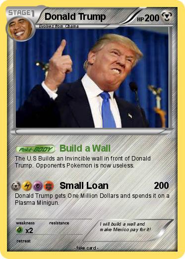 Pokemon Donald Trump