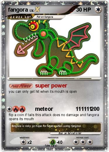 Pokemon fangora