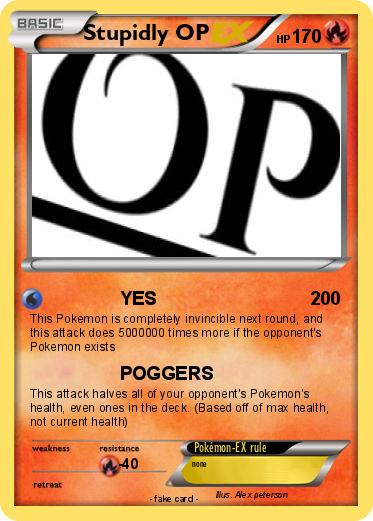 Pokemon Stupidly OP