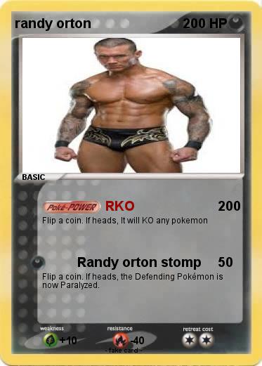 Pokemon randy orton