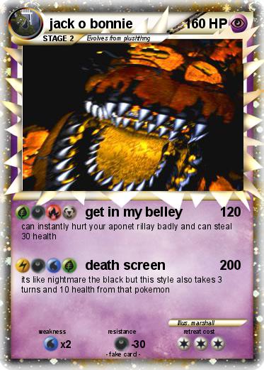 Pokemon jack o bonnie