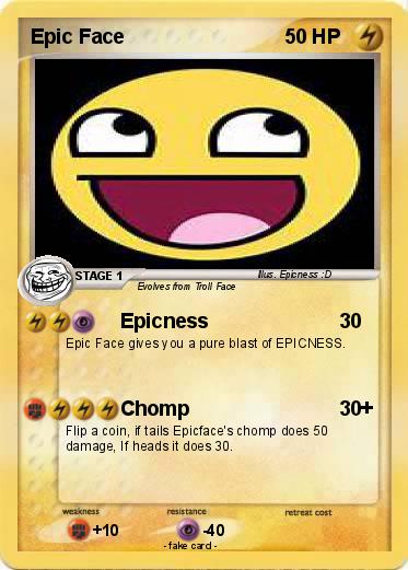 Pokemon Epic Face