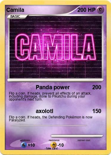 Pokemon Camila