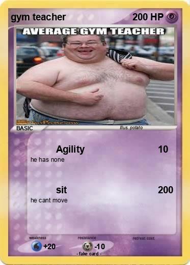 Pokemon gym teacher