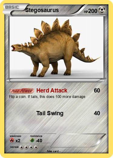 Pokemon Stegosaurus
