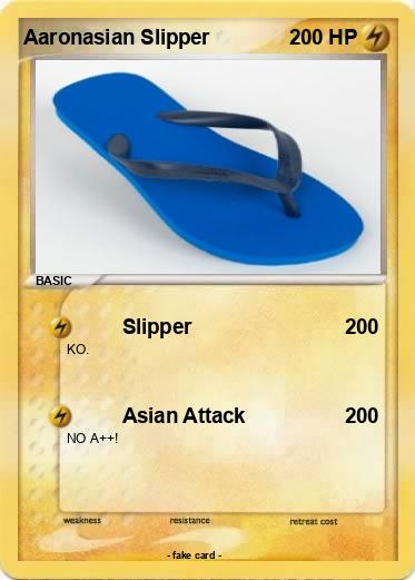 Pokemon Aaronasian Slipper