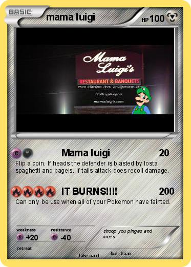 Pokemon mama luigi