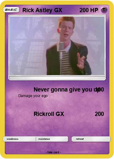 Pokemon Rick Astley GX
