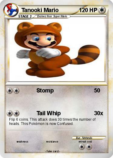 Pokemon Tanooki Mario