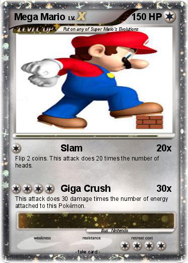 Pokemon Mega Mario