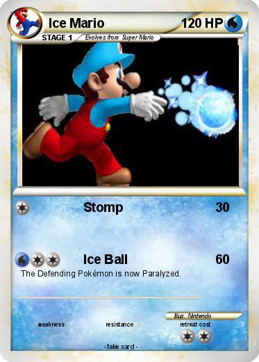 Pokemon Ice Mario