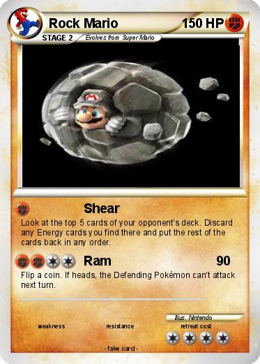 Pokemon Rock Mario