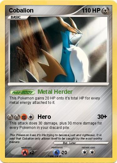 Pokemon Cobalion