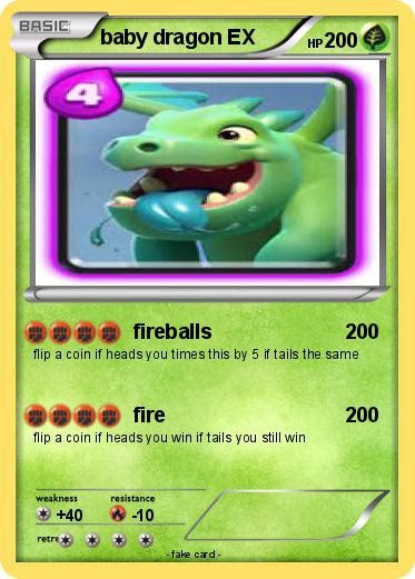 Pokemon baby dragon EX