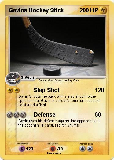 Pokemon Gavins Hockey Stick