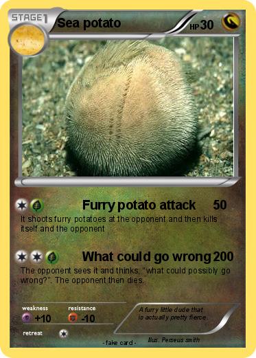 Pokemon Sea potato