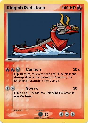 Pokemon King oh Red Lions