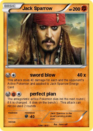 Pokemon Jack Sparrow